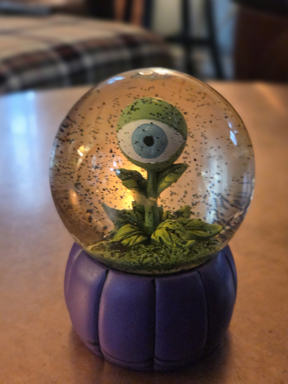 Eyeball Snow Globe